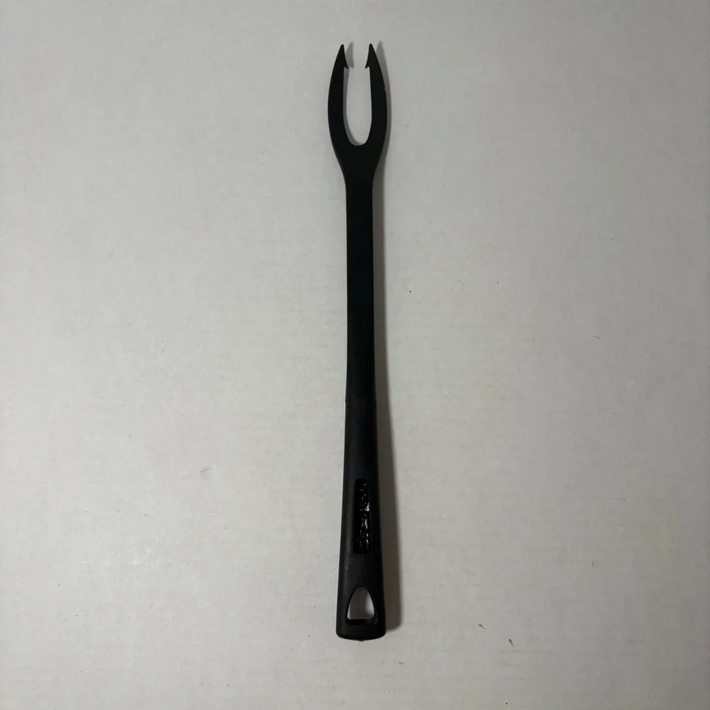 Calphalon Discontinued Plastic Nylon Meat Trident Serving Fork Cooking Utensil